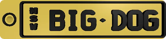 AU Slimline Keychain preview