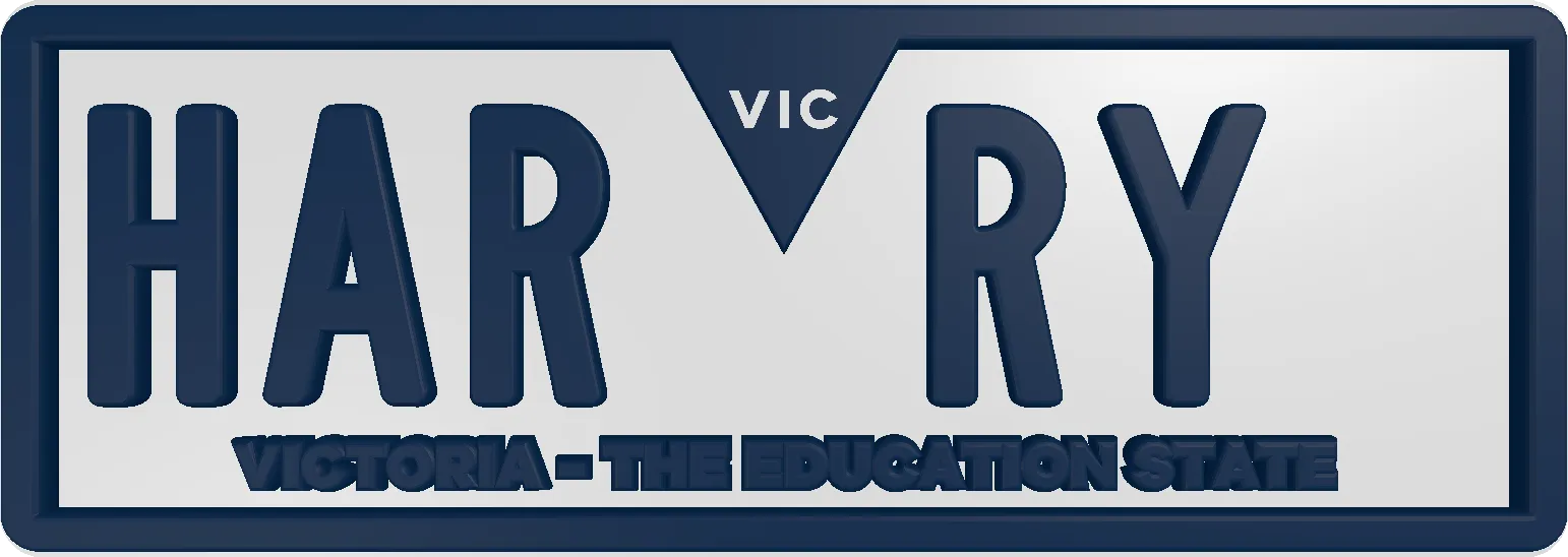 Mini VIC General Issue Number Plate