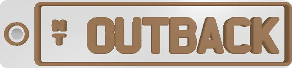 AU Slimline Keychain preview